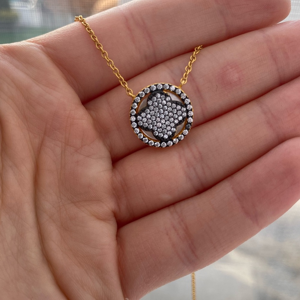 Freida Rothman Gold plated necklace